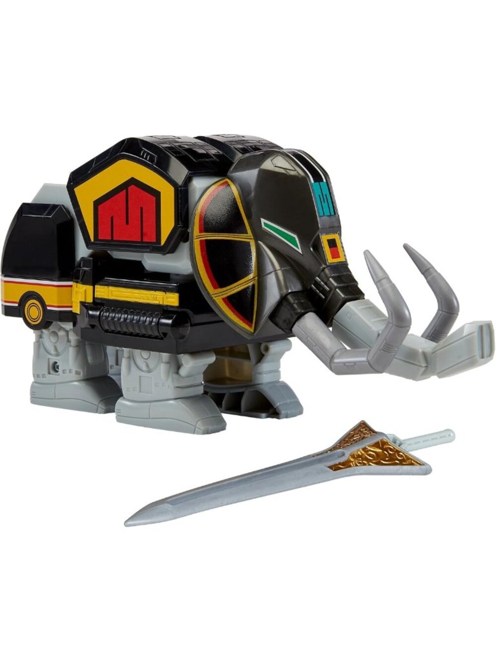Mighty Morphin Dinozord Mastodon Deluxe Combinable Action Figure Toy